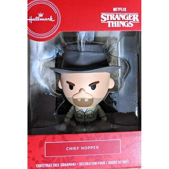 Netflix Stranger Things Chief Hopper Hallmark 2020 Christmas Ornament Decoration - Picture 4 of 4